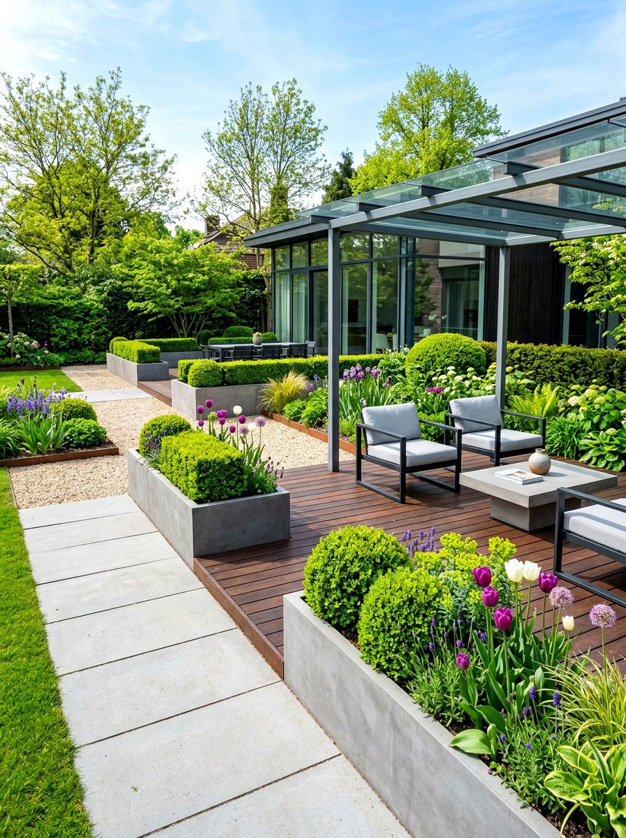 Spring Modern Garden - 30 spring garden ideas