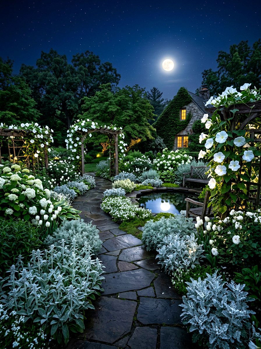 Spring Moon Garden - 30 spring garden ideas