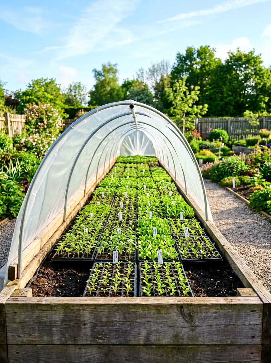 30 Raised Bed Greenhouse Ideas: Extend Seasons With Easy Setups