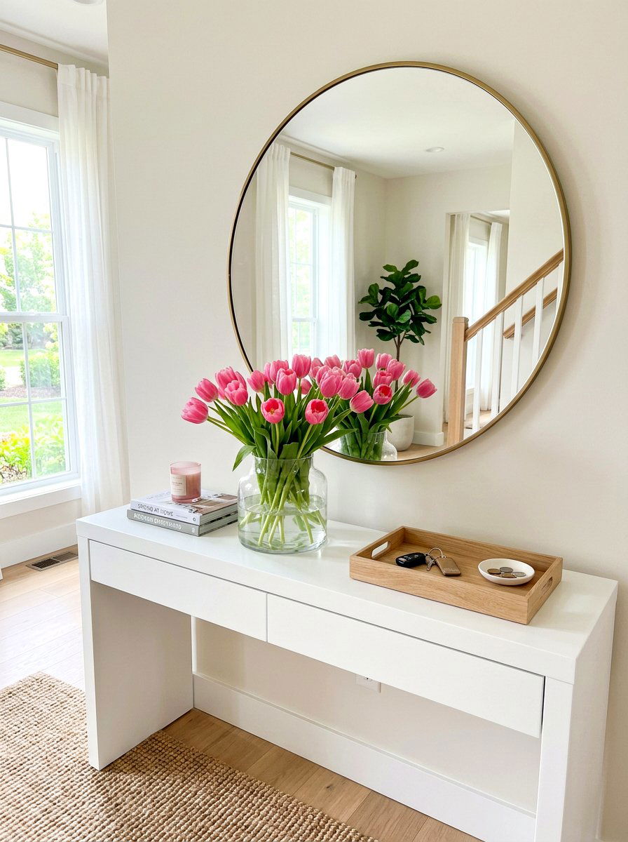 30 Spring Entry Table Ideas: Fresh Decor In Minutes-Make It Yours