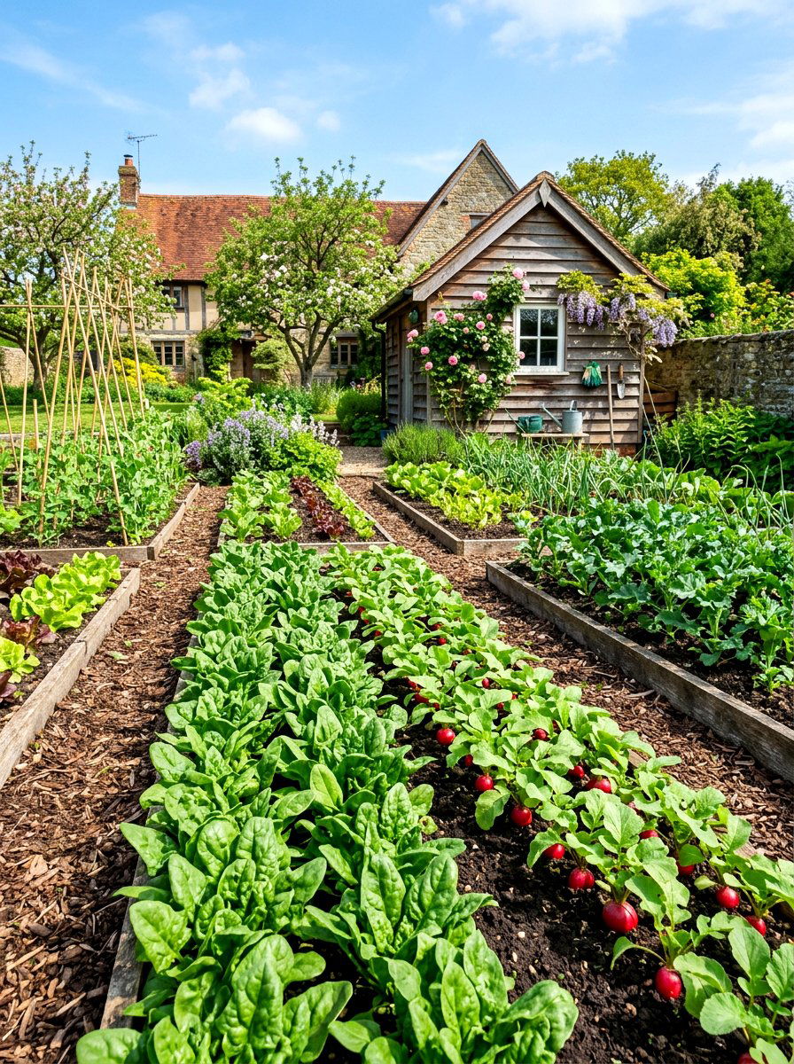 Spring Vegetable Garden - 30 spring garden ideas