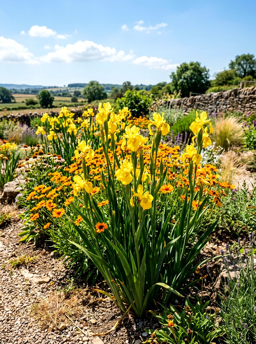 Spuria iris perennial mix - 30 iris garden ideas