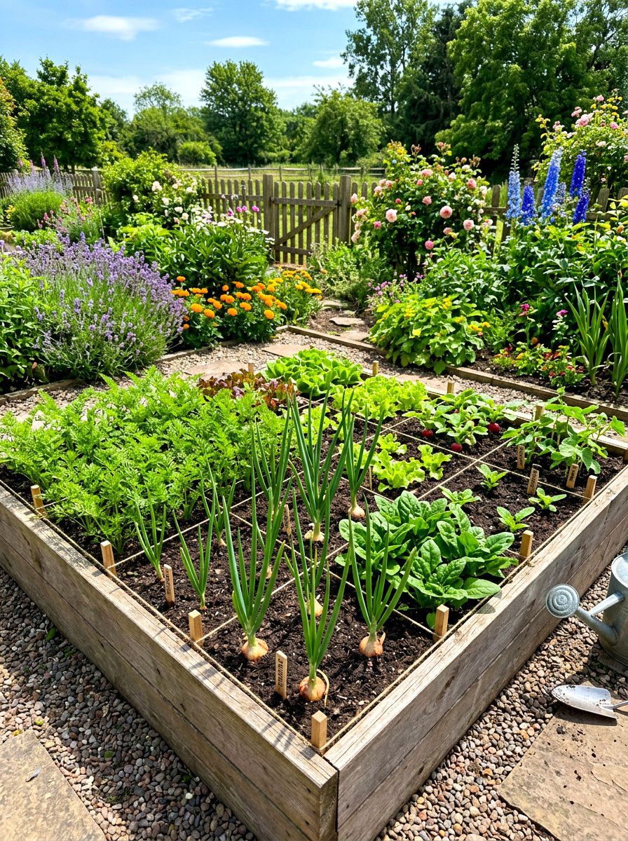 Square Foot Gardening - 30 easy vegetable garden ideas