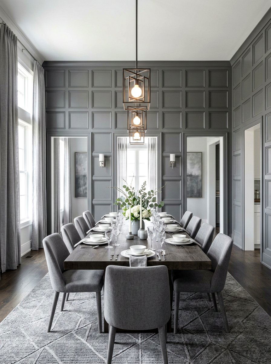 Square Grid Wall Molding - 30 wall panel molding ideas