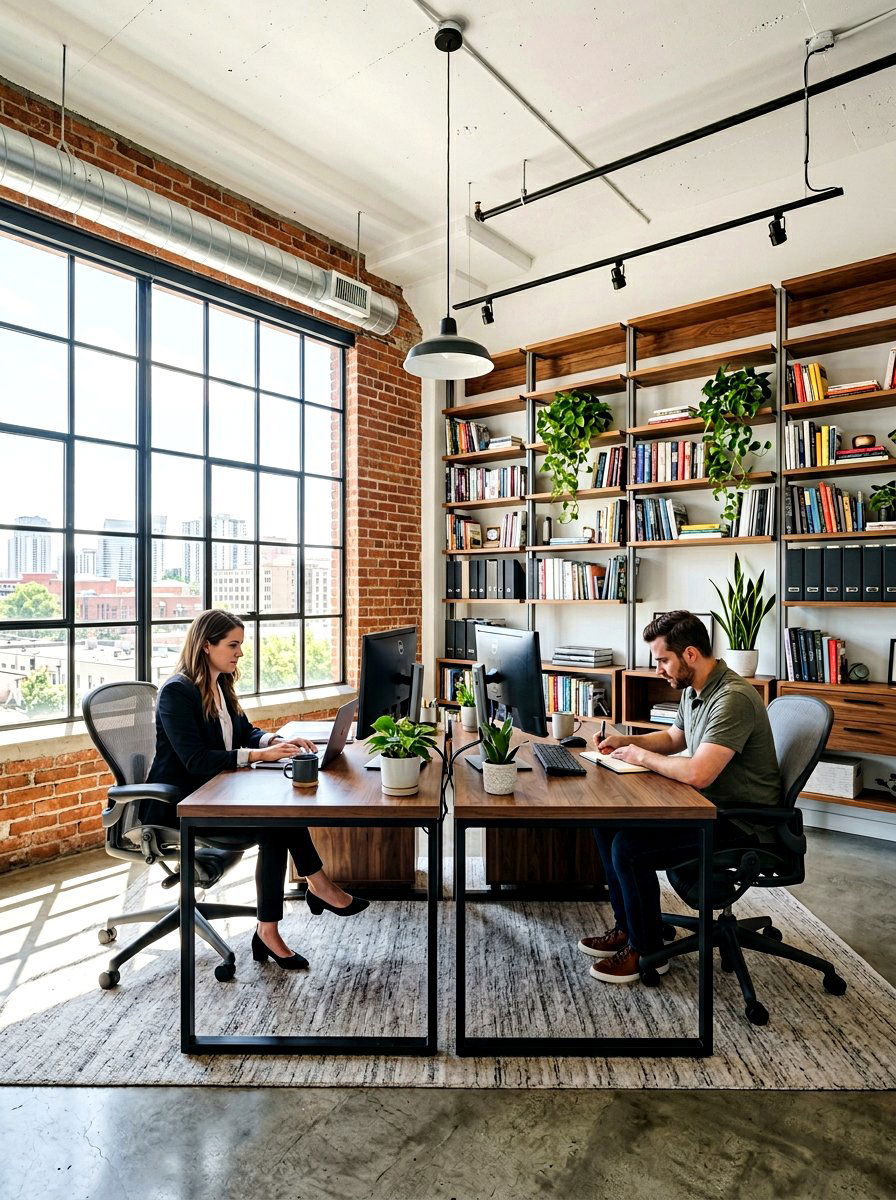 Square office layout for two people - 30 square room layout ideas