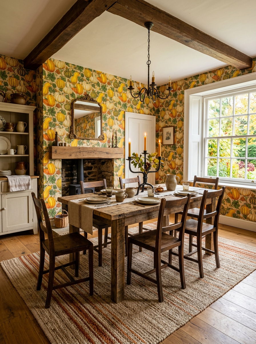 Squash wallpaper - 30 vegetable motif wallpaper ideas