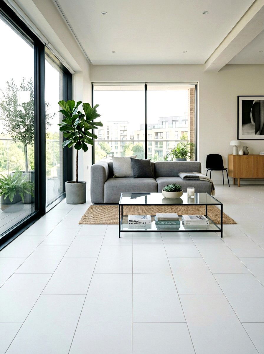 Stack Bond Tile Floor - 30 tile floor pattern ideas