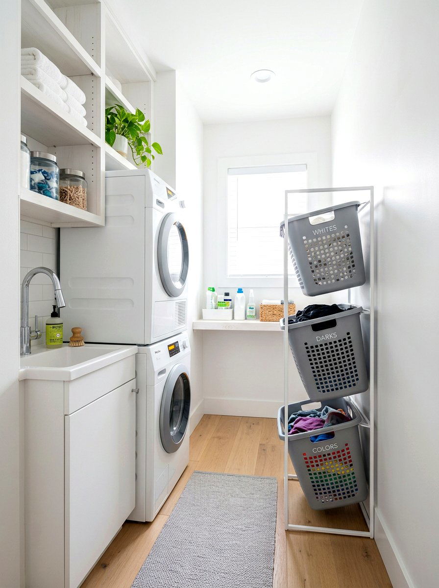 30 Laundry Basket Storage Ideas To Tidy Up And Stay Stylish