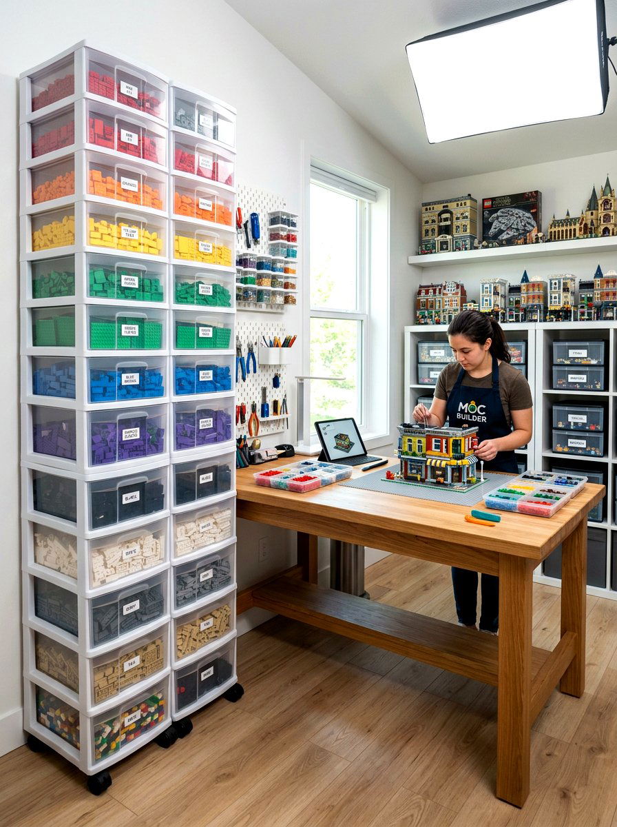 Stackable Plastic Drawer - 30 toy storage ideas