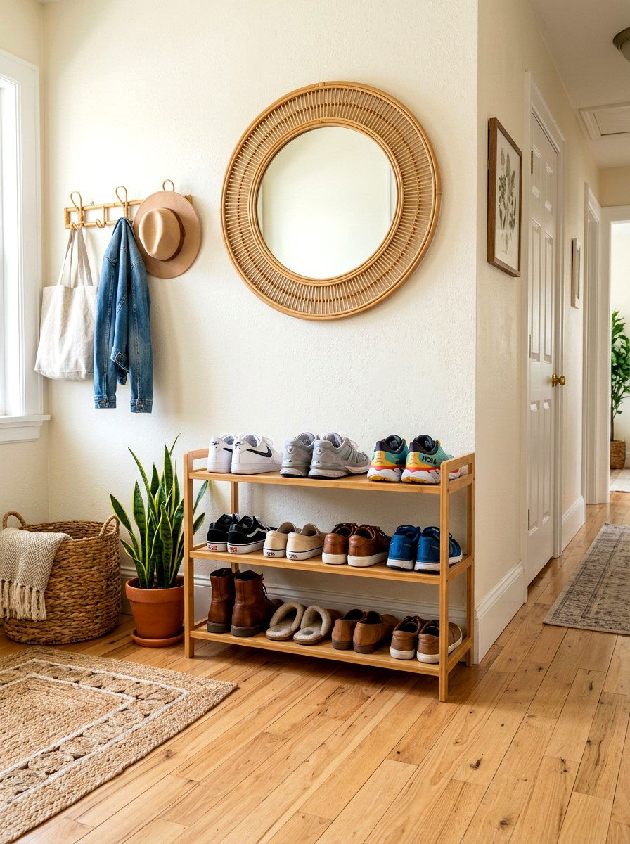 Stackable Shoe Rack - 30 modular apartment storage ideas