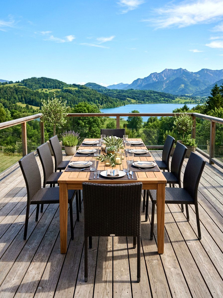 Stackable Wicker Chairs - 30 all weather wicker patio ideas