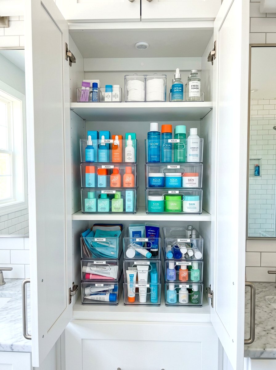 30 Under Sink Bathroom Storage Ideas for a Cleaner Vanity