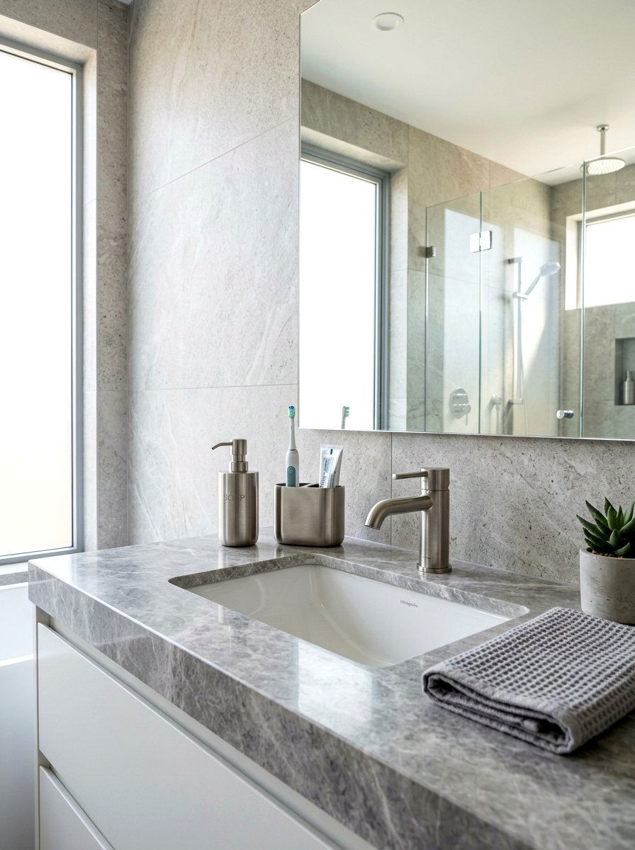 Stainless Steel Bathroom Accessory - 30 nontoxic bathroom ideas