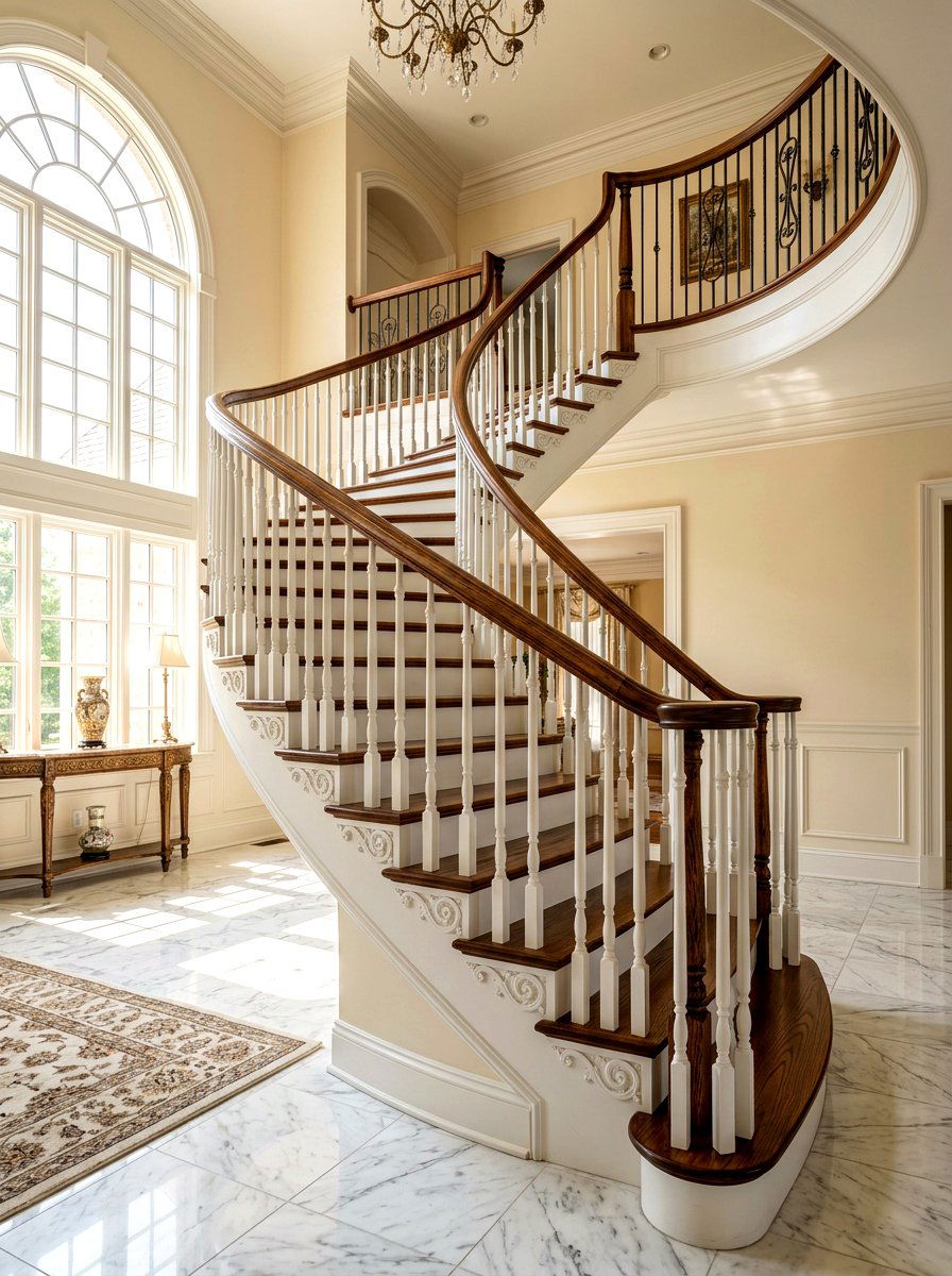 Staircase Stringer Corbel - 30 decorative corbel ideas