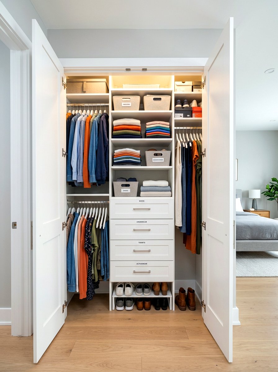 Standard Reach In Closet - 30 capsule wardrobe closet ideas