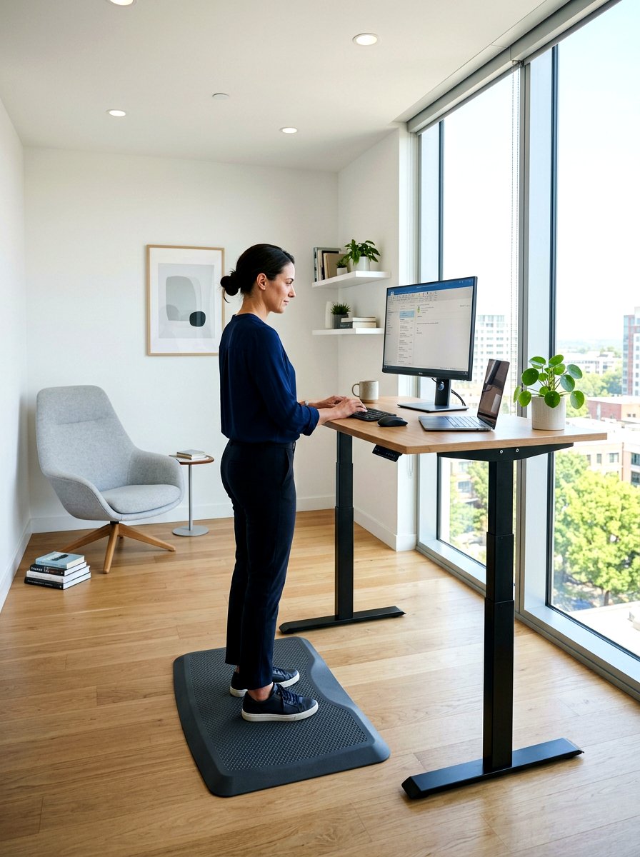 Standing Desk Office Layout - 30 private study room ideas