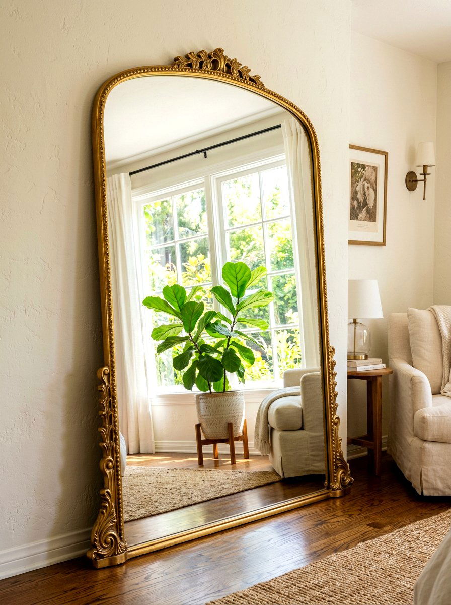 Standing Floor Mirror - 30 stylish host home ideas