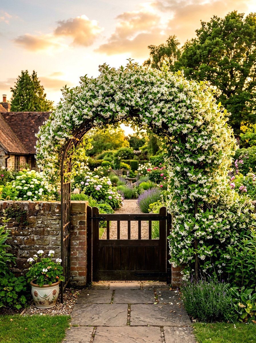 30 Moonlight White Flower Border Ideas: Dreamy Nighttime Edges