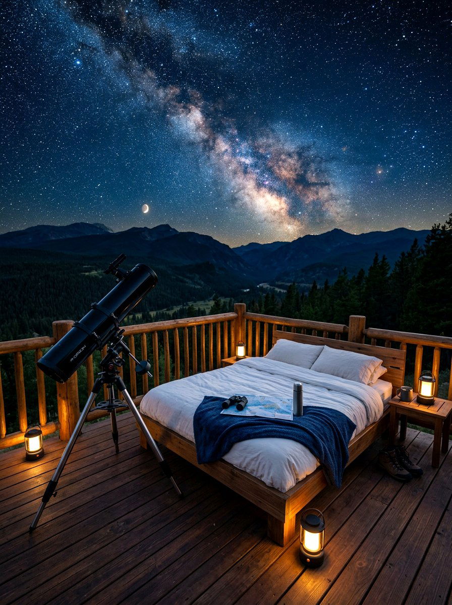 Stargazing spot - 30 backyard date night ideas