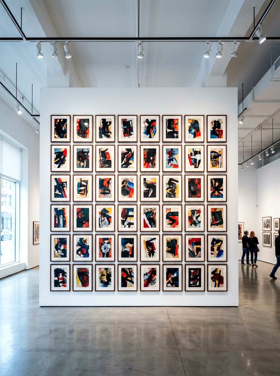 Statement Gallery Wall - 30 camera ready home styling ideas