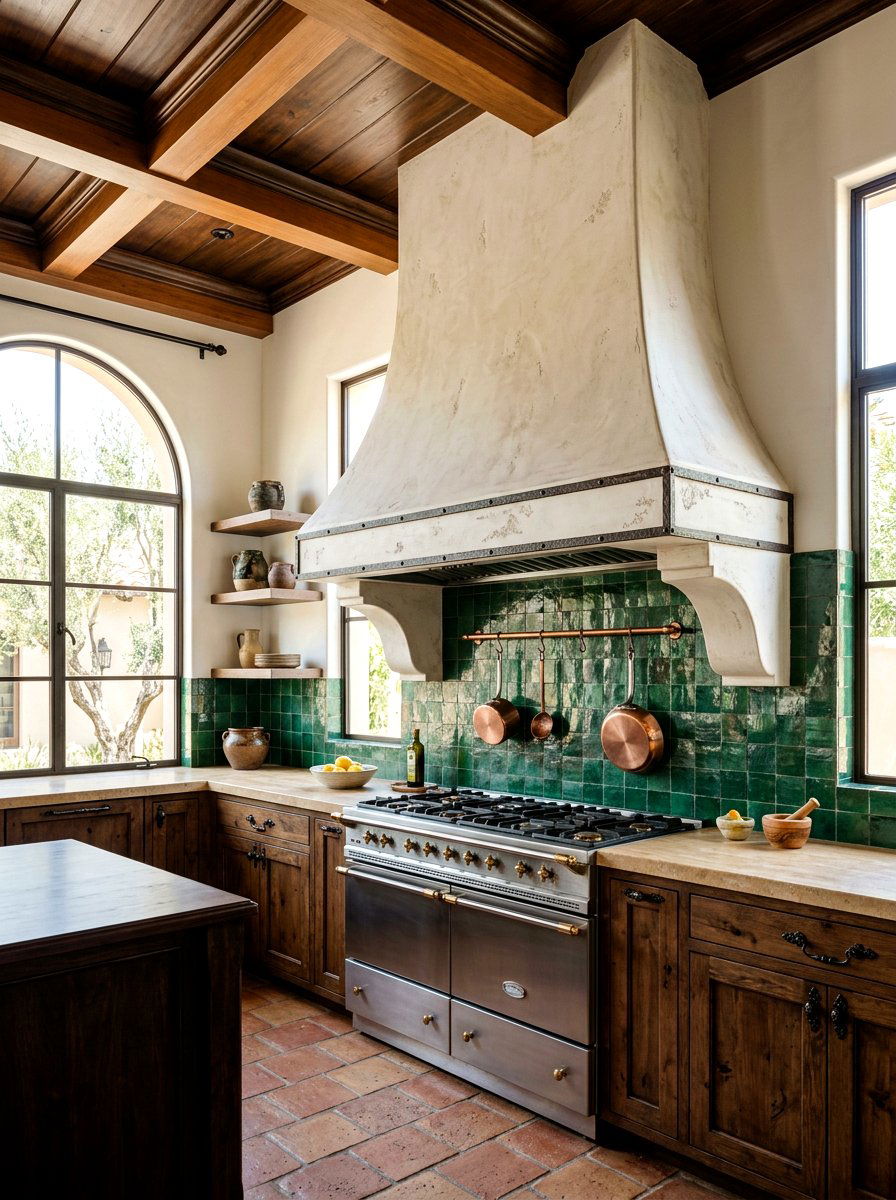 Statement Range Hood - 30 social media kitchen ideas