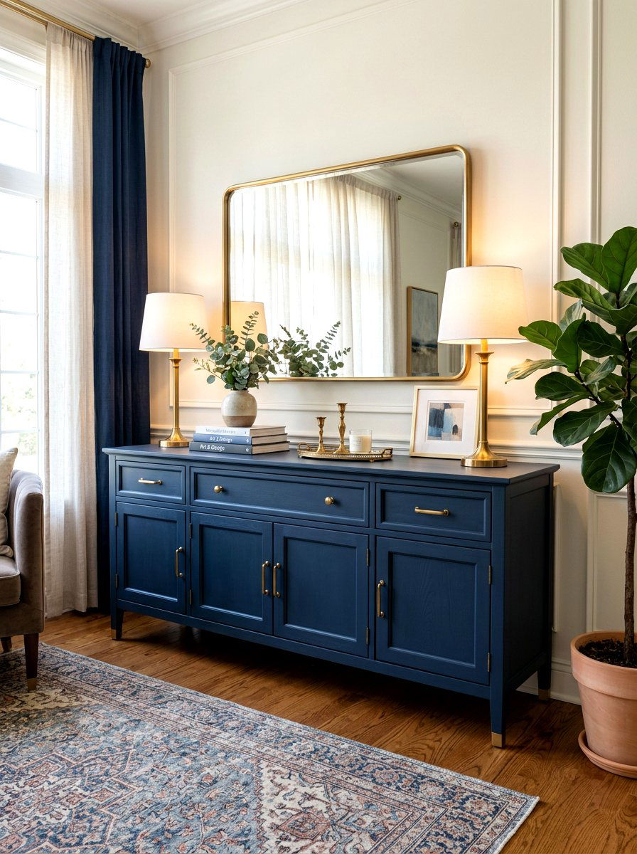 Statement sideboard - 30 Nancy Meyers dining room ideas