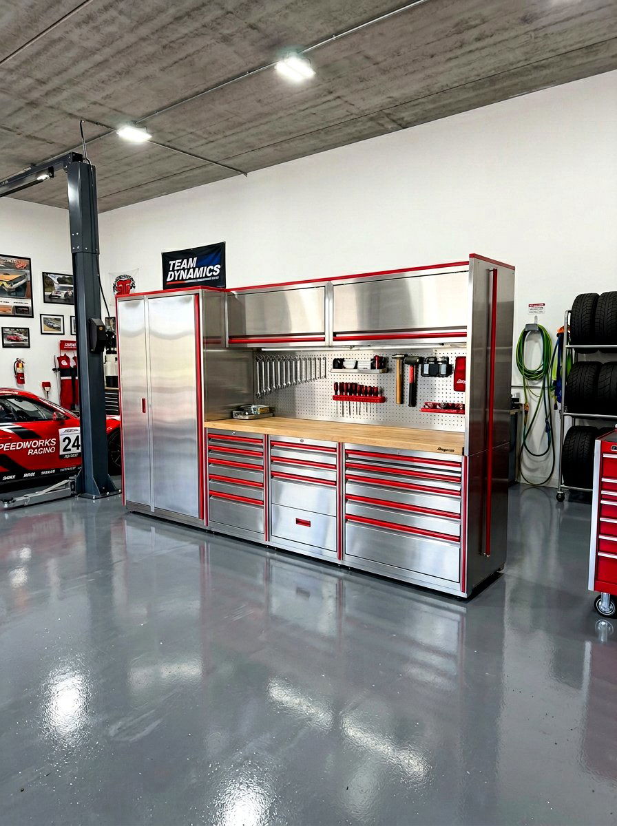 Steel Garage Cabinet - 30 garage cabinet ideas