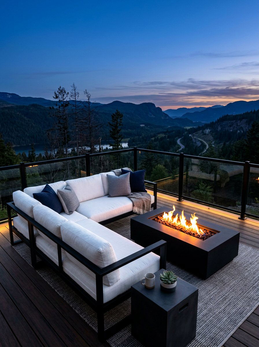 Steel Sofa - 30 metal patio furniture ideas