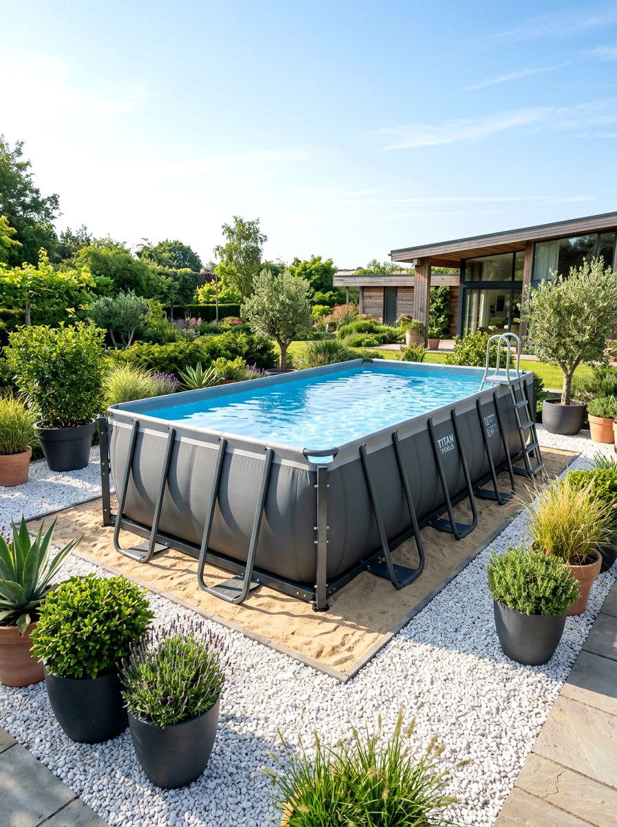 Steel frame pool - 30 budget pool ideas