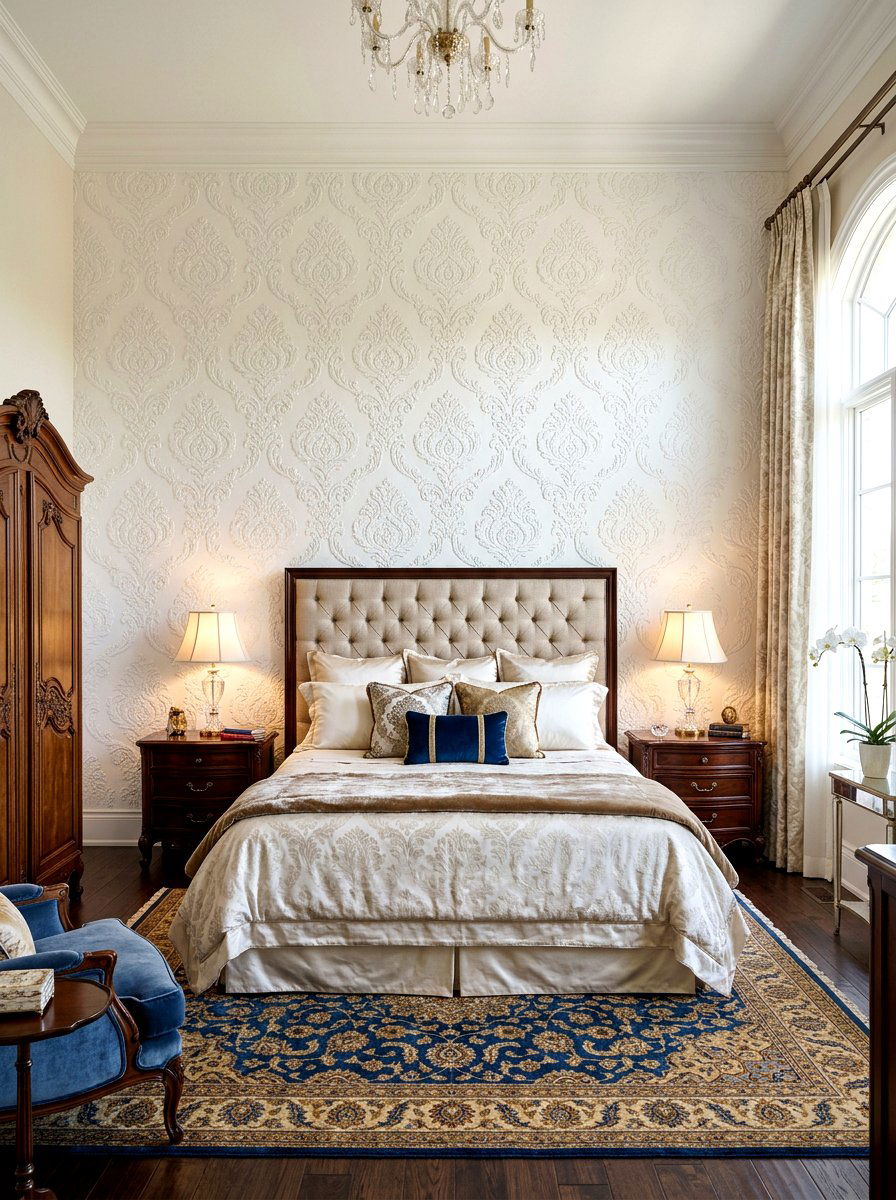 Stencil Plaster Wall - 30 plaster wall ideas