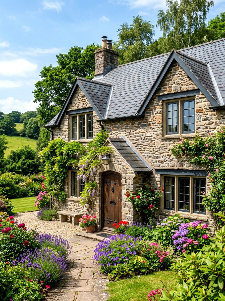 Stone Cottage Exterior - 30 country house exterior ideas