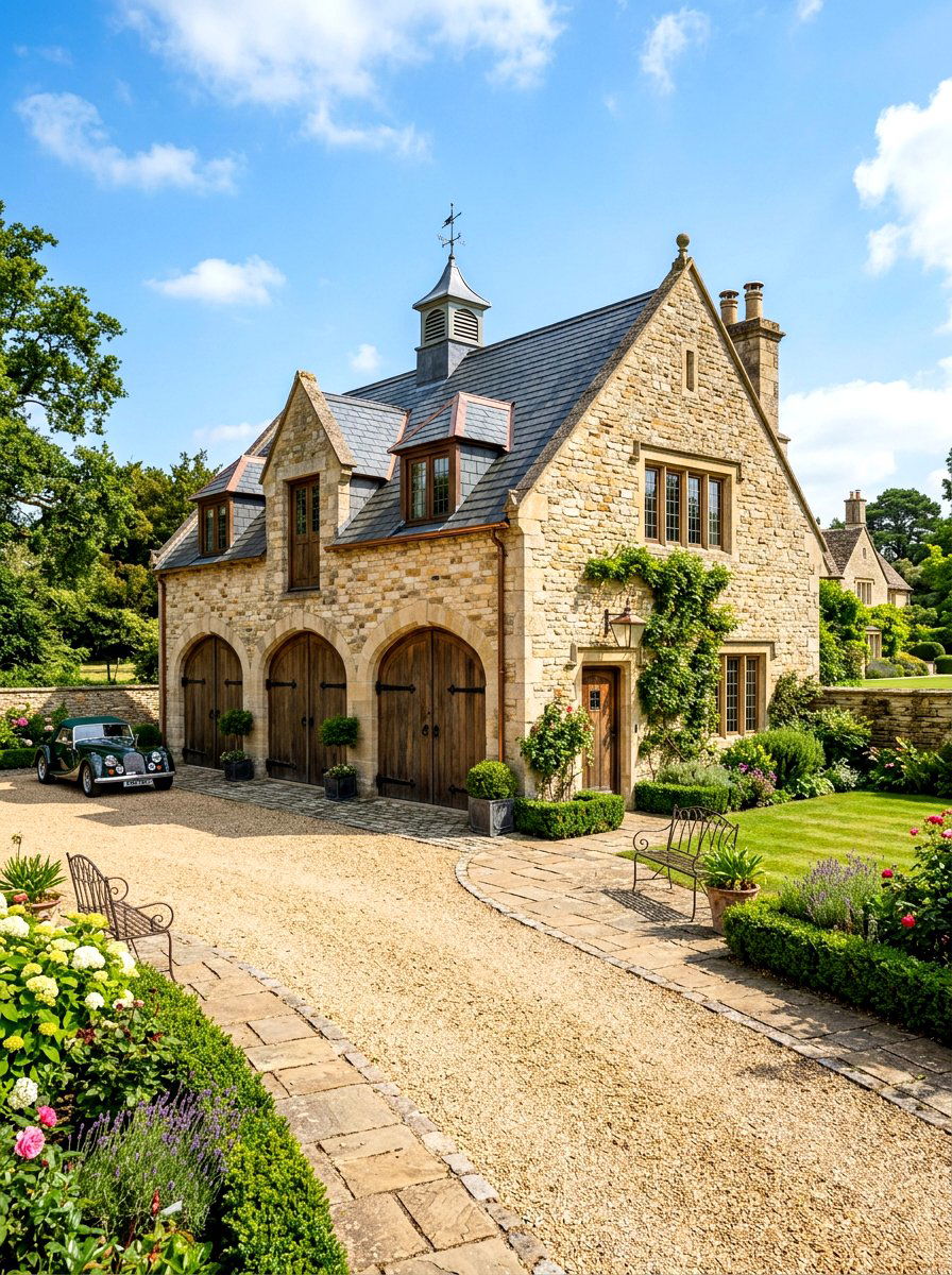 Stone Exterior Carriage House - 30 carriage house ideas