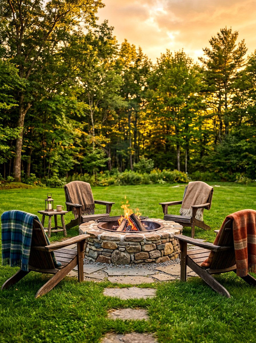30 Cozy Fire Pit Ideas for Warm Nights and Backyard Memories