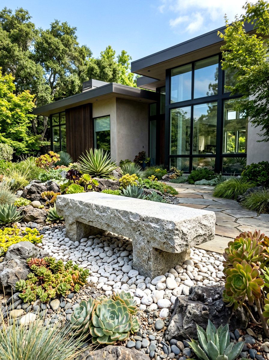 30 Front Yard Bench Ideas for a Cozy Outdoor Spot and Style