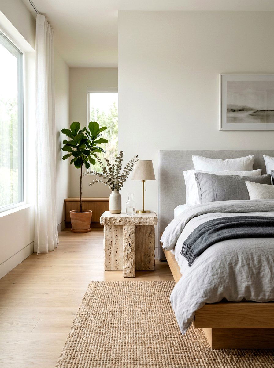 Stone Pedestal Side Table - 30 pedestal side table ideas