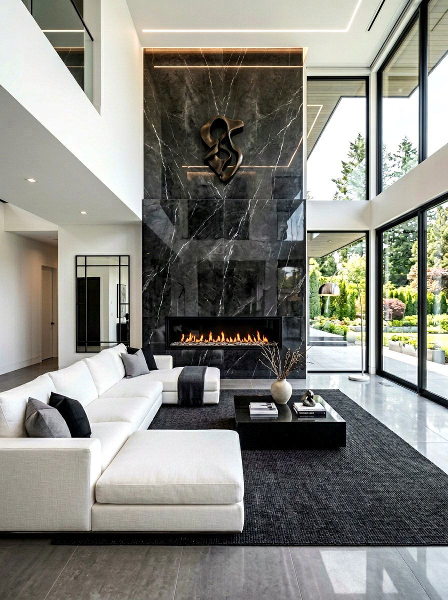 30 electric fireplace wall ideas to Create a Cozy Feature Wall