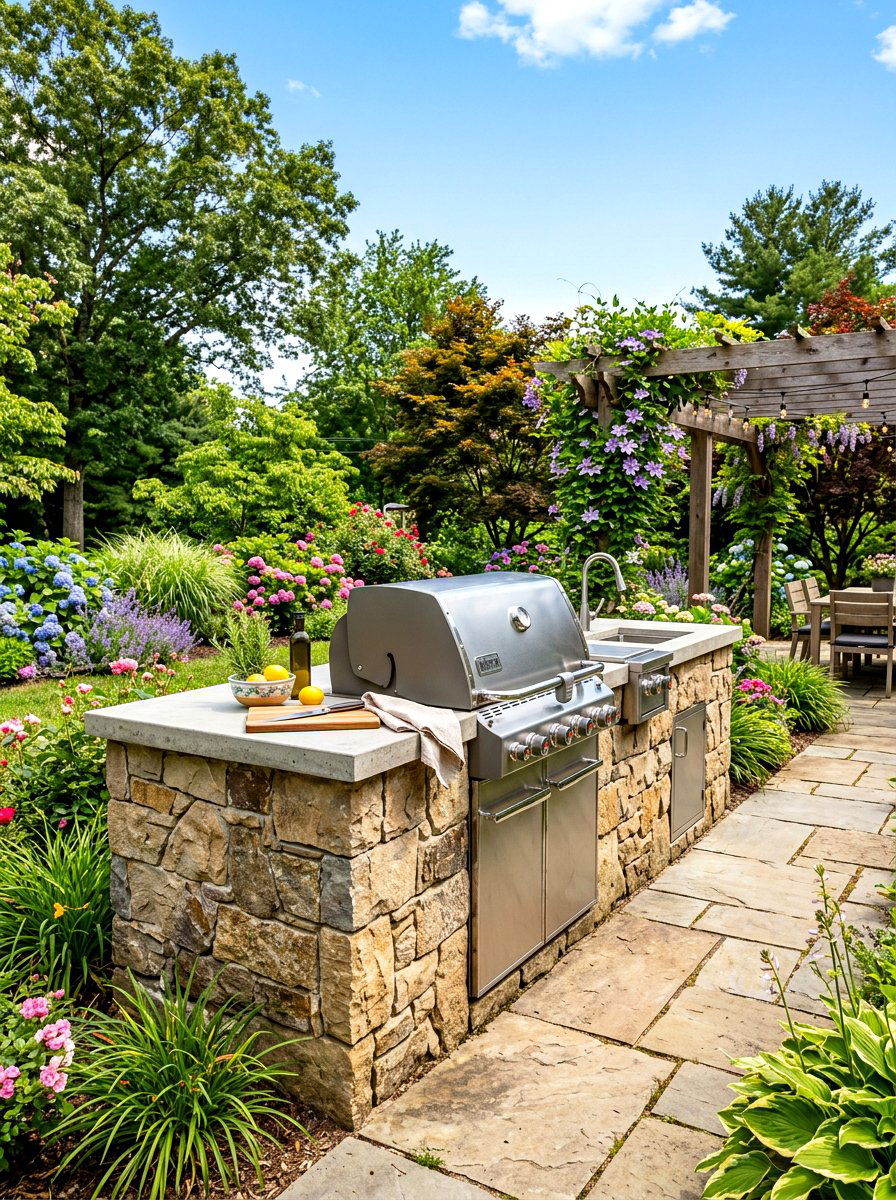 30 Outdoor Kitchen Ideas for Cooking Comfort in Any Backyard