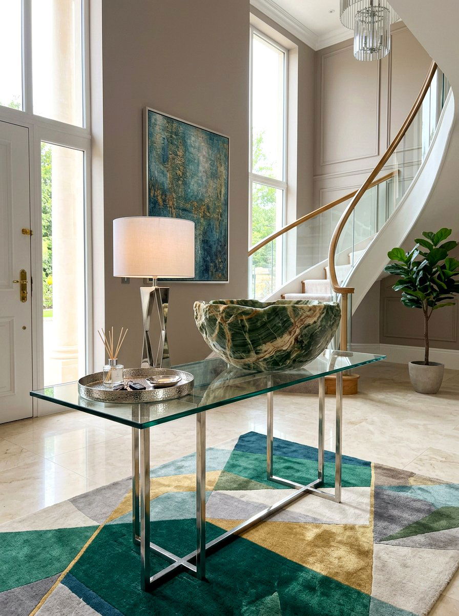 Stone entry bowl - 30 entry bowl catchall ideas