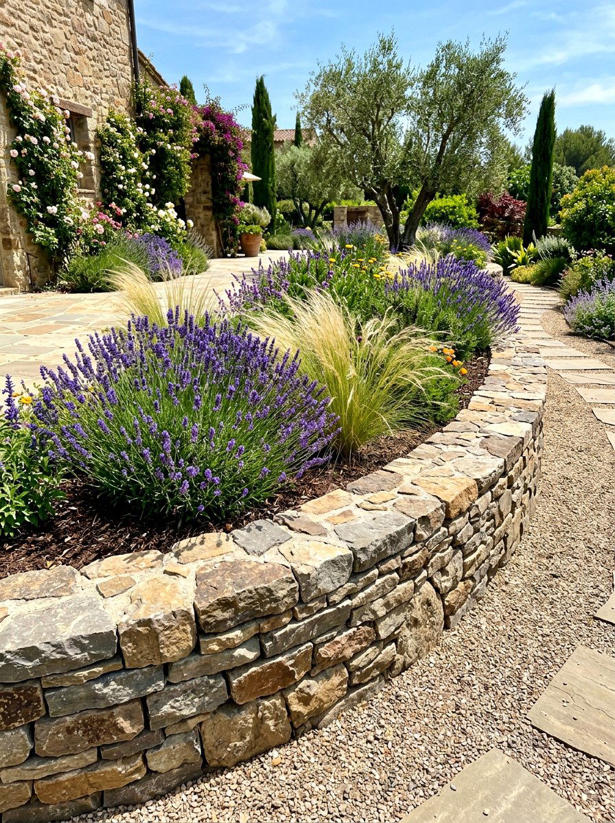 Stone raised garden bed - 30 raised garden bed ideas