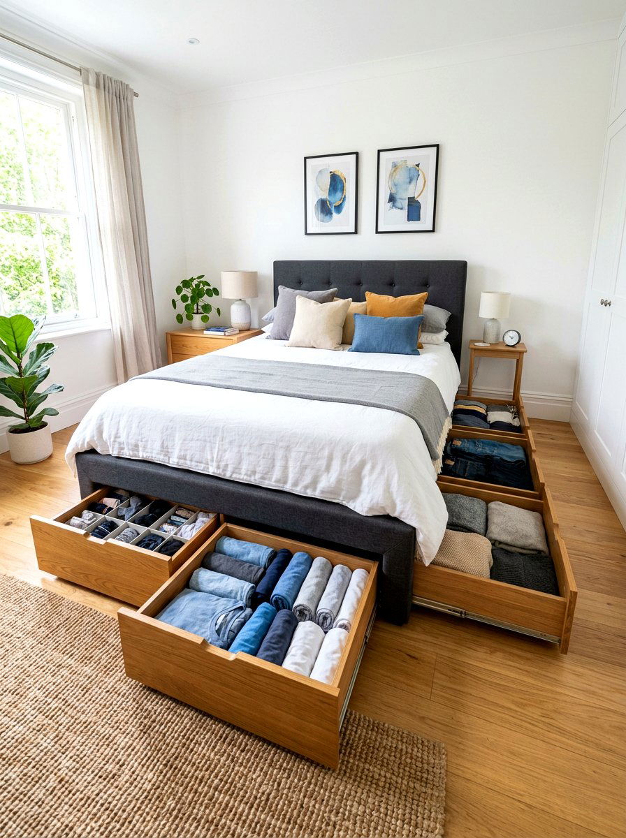 Storage Bed - 30 tween boy bedroom ideas
