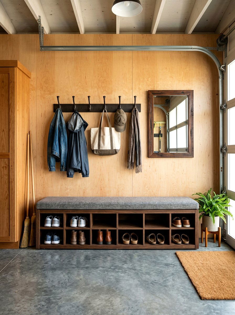 Storage Bench For Garage - 30 garage shoe storage ideas