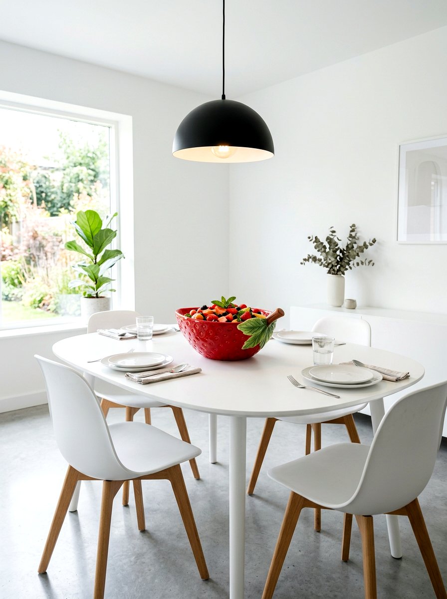 Strawberry Shaped Serving Bowl - 30 strawberry table decor ideas