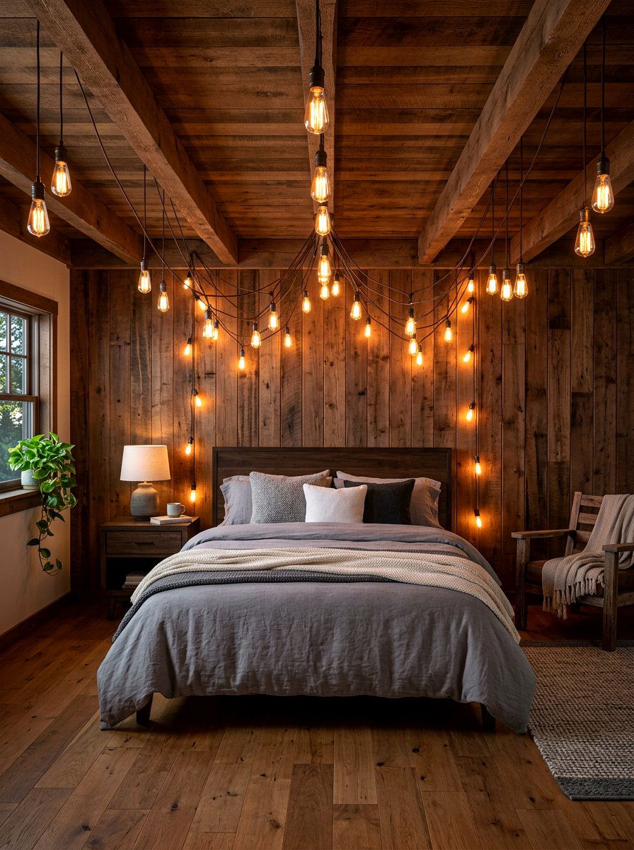 String Light - 30 tween boy bedroom ideas