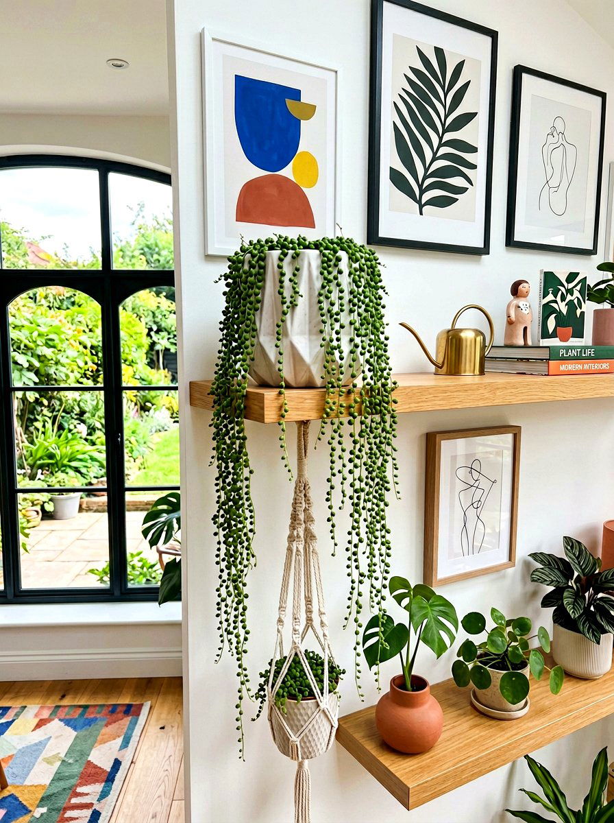 String Of Pearls - 30 sunroom plant ideas