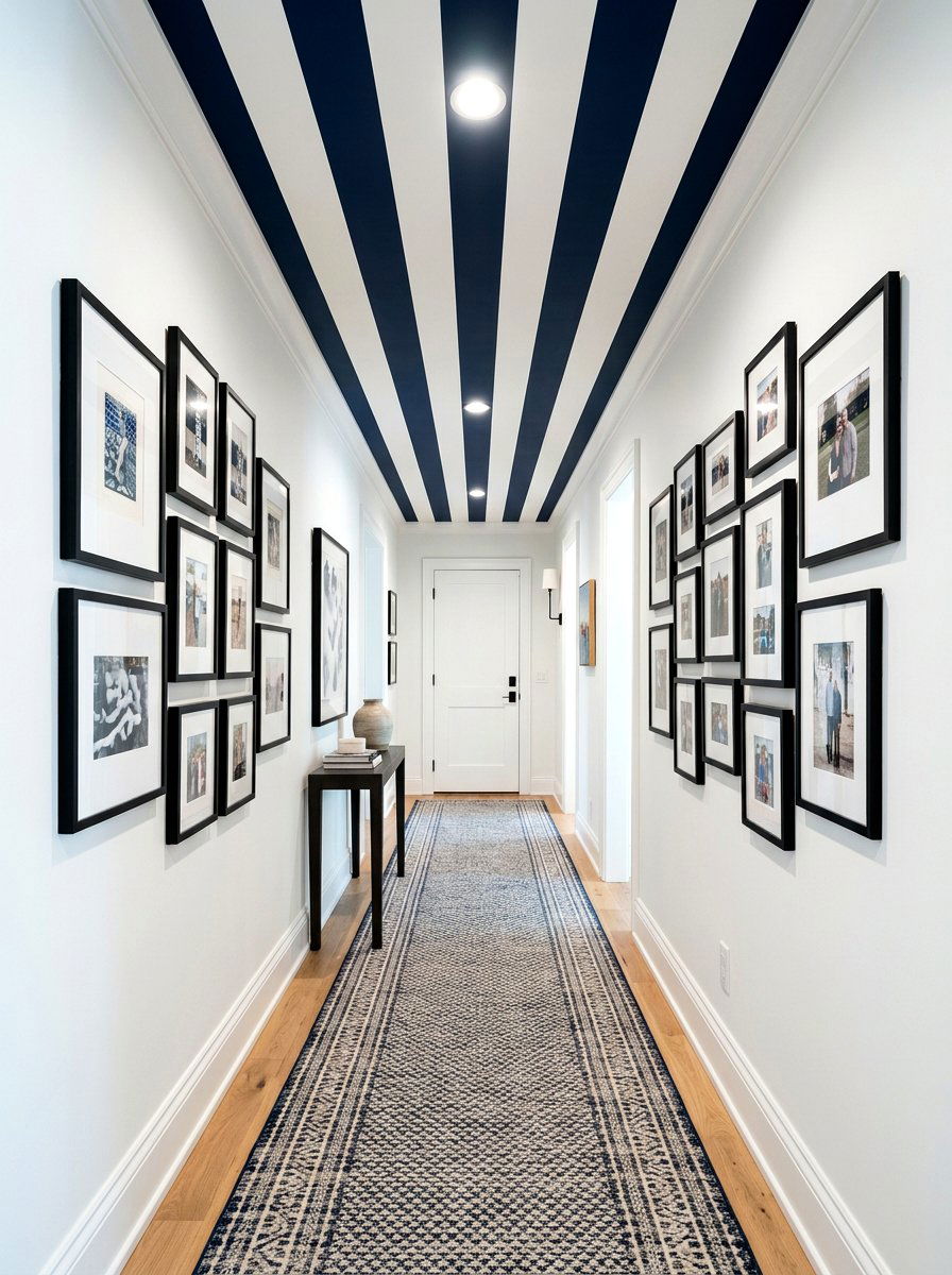 Striped Ceiling Paint - 30 statement ceiling paint ideas