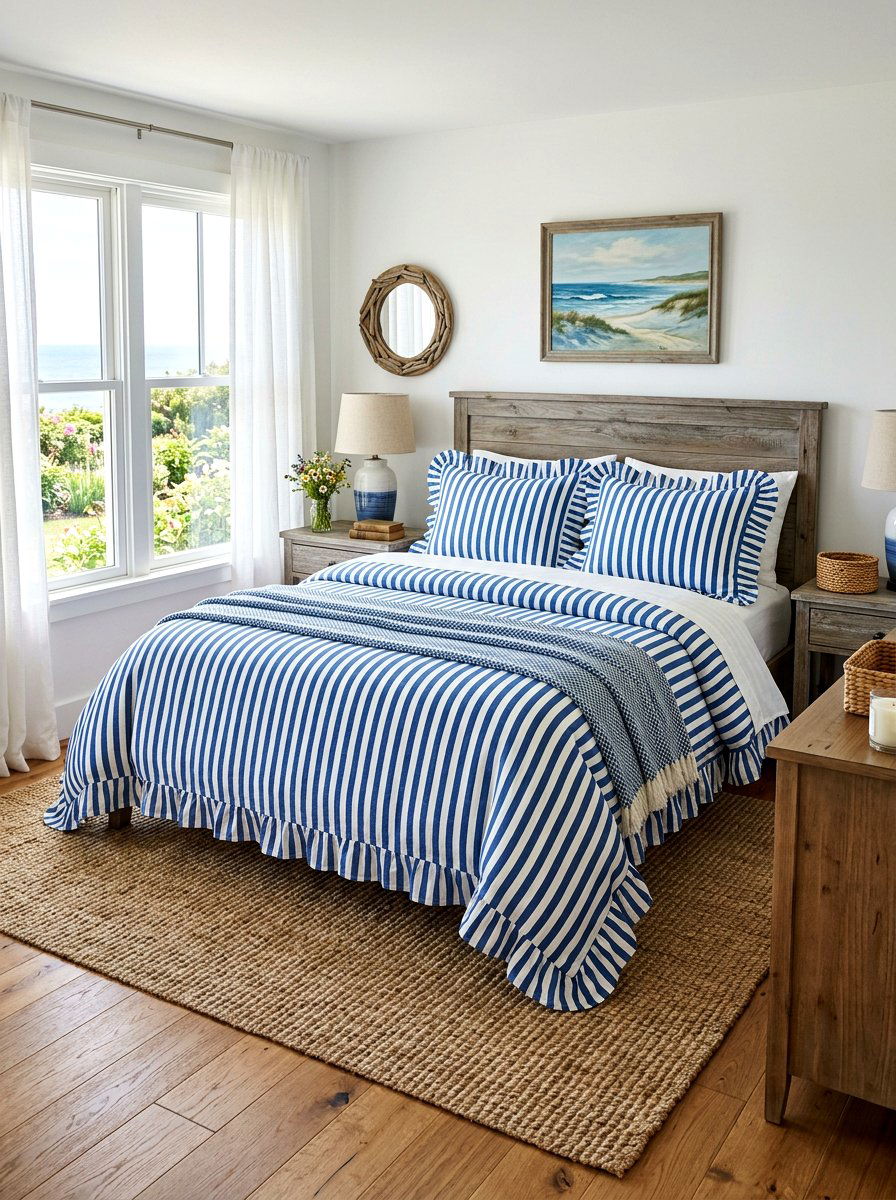 30 Ruffled Linen Bedding Ideas for Soft, Boutique Comfort