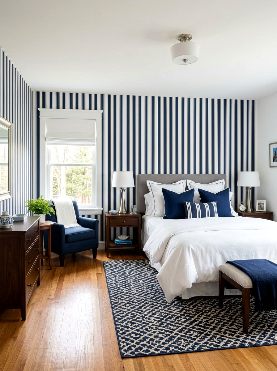 Stripes Peel And Stick Wallpaper - 30 peel and stick wallpaper ideas