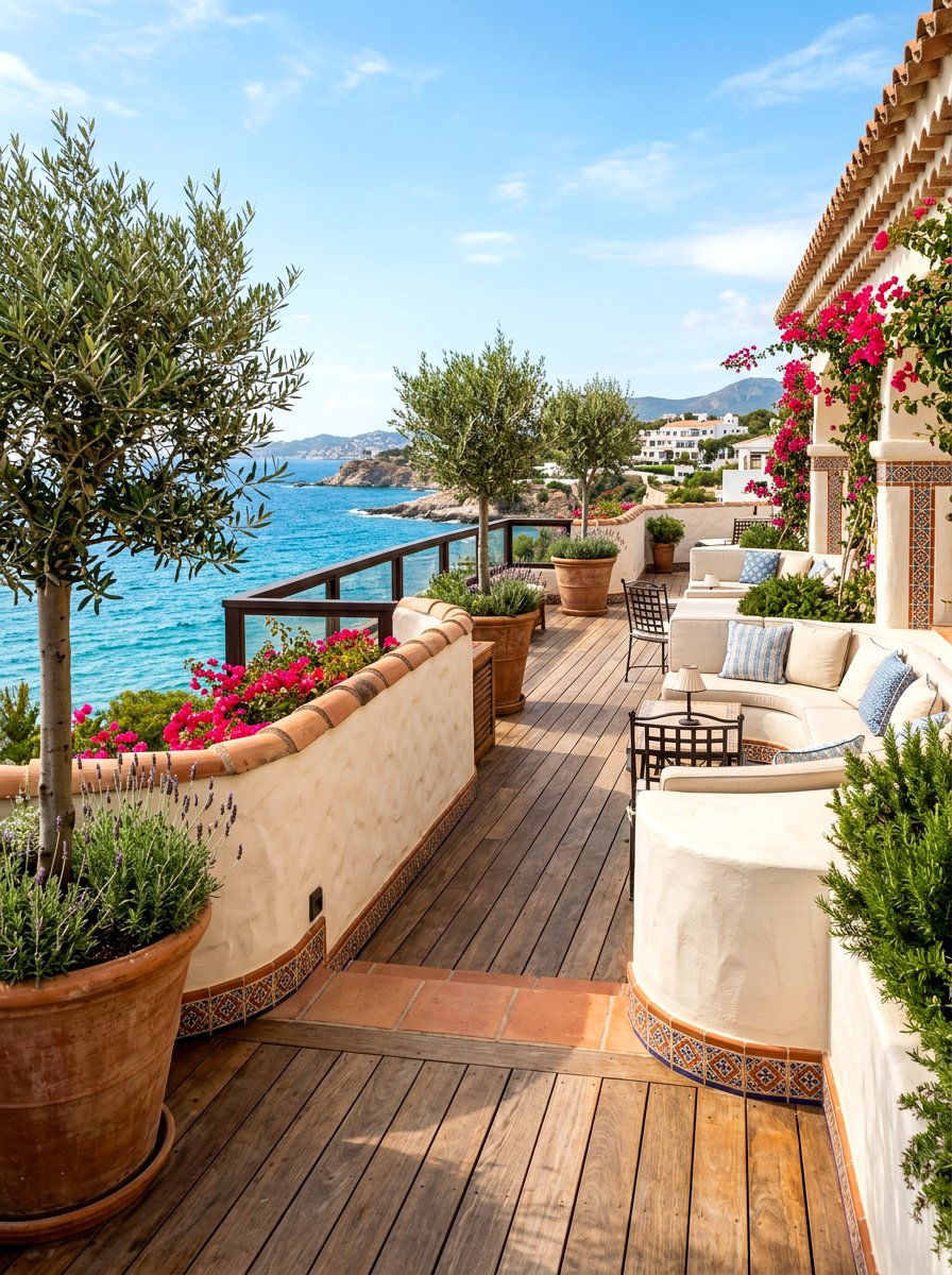 Stucco Finish Skirting - 30 deck skirting ideas