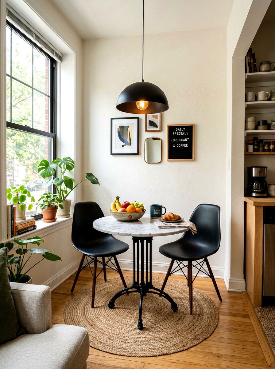 Studio Apartment Breakfast Nook - 30 alcove studio apartment ideas