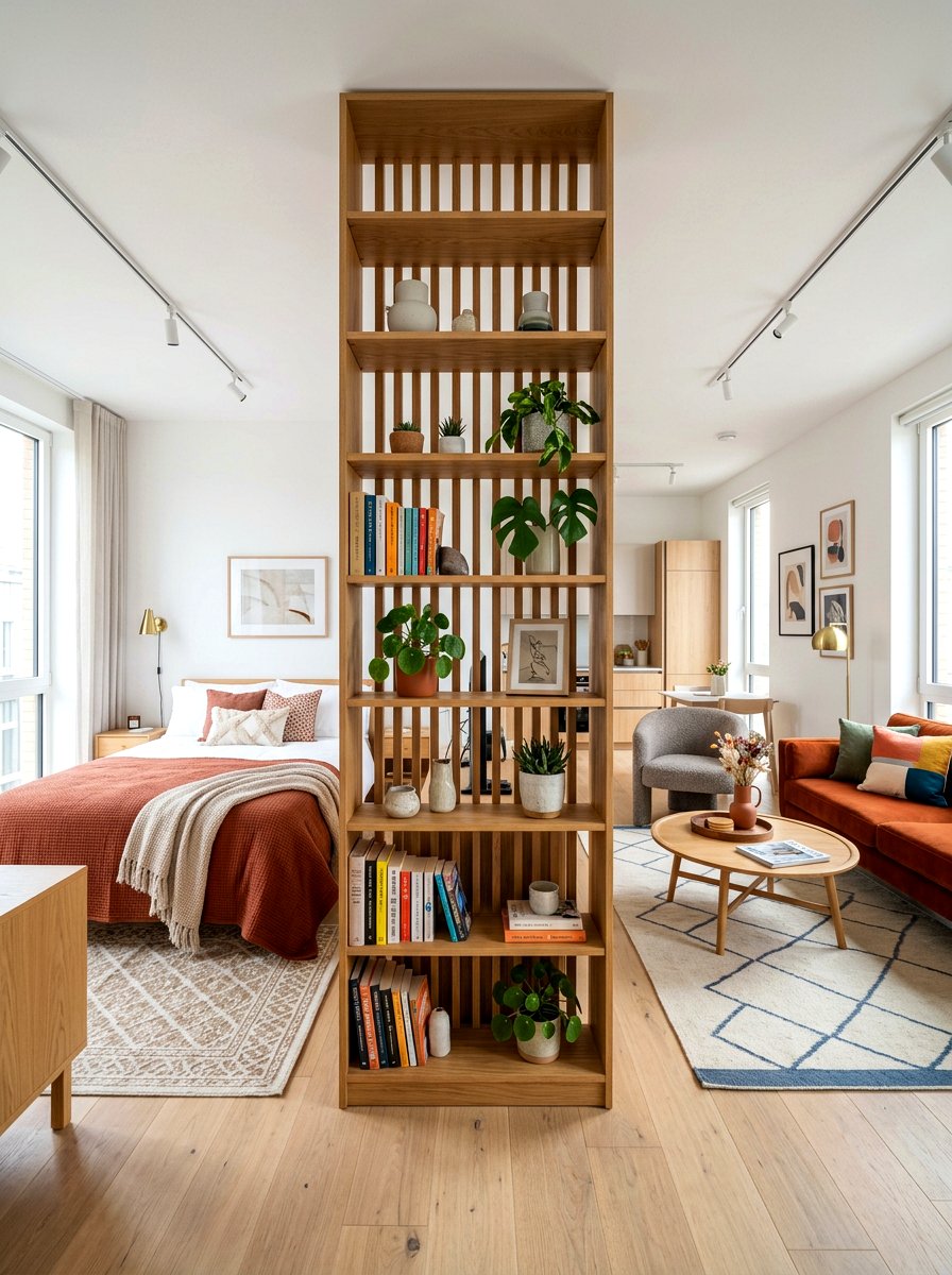 Studio Apartment Divider - 30 collected apartment decor ideas